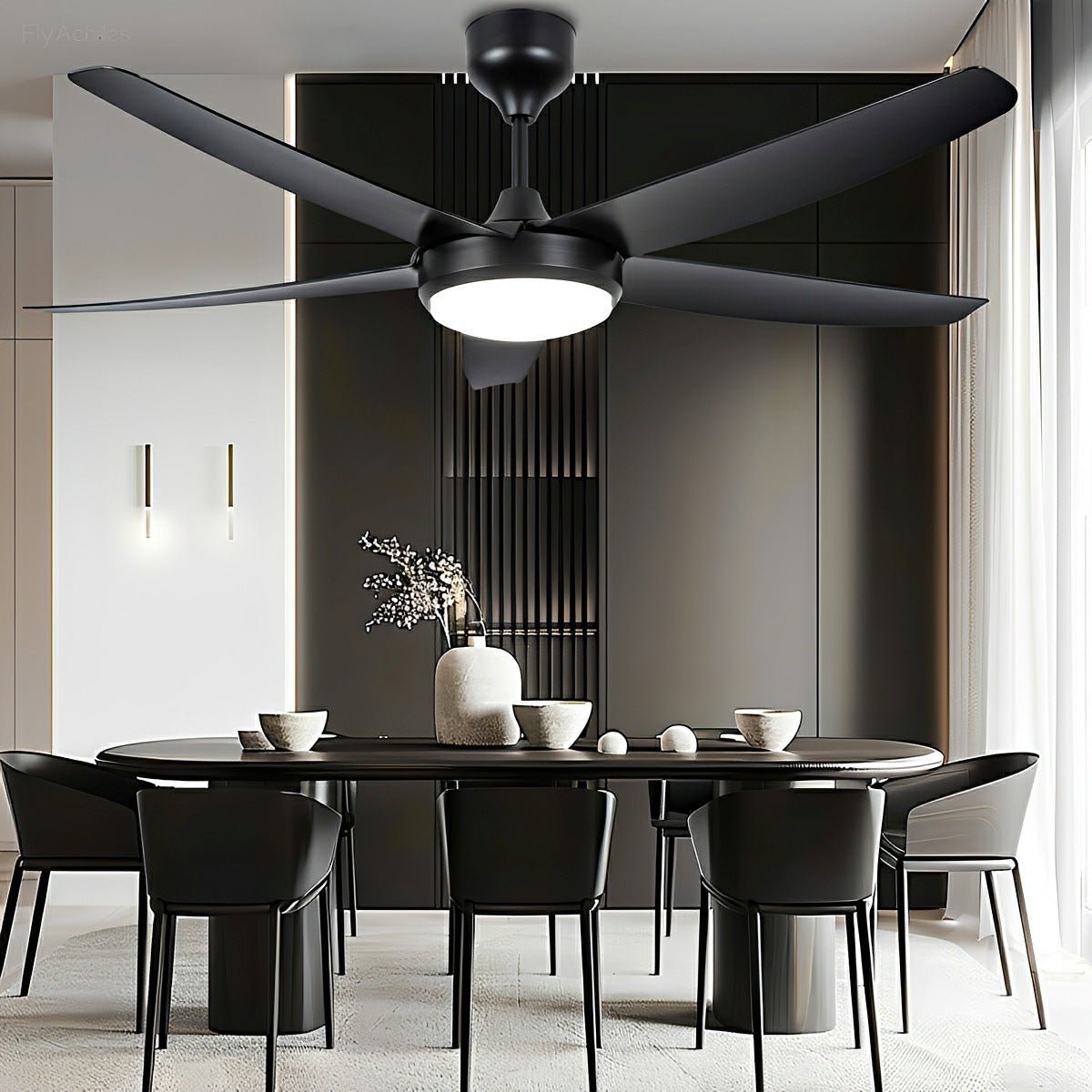 52″ Modern Minimalist Ceiling Fan