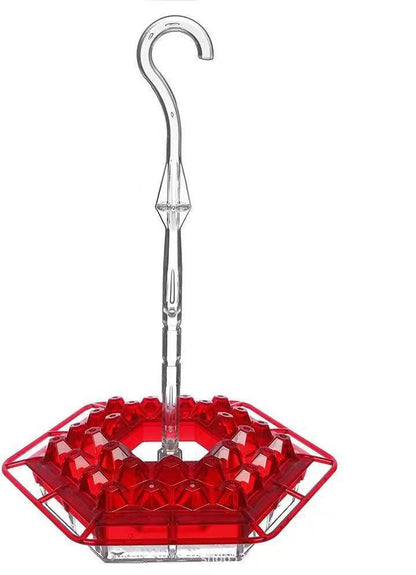 Hummingbird Feeder Ant Proof Outdoor Hanging Perch Hex