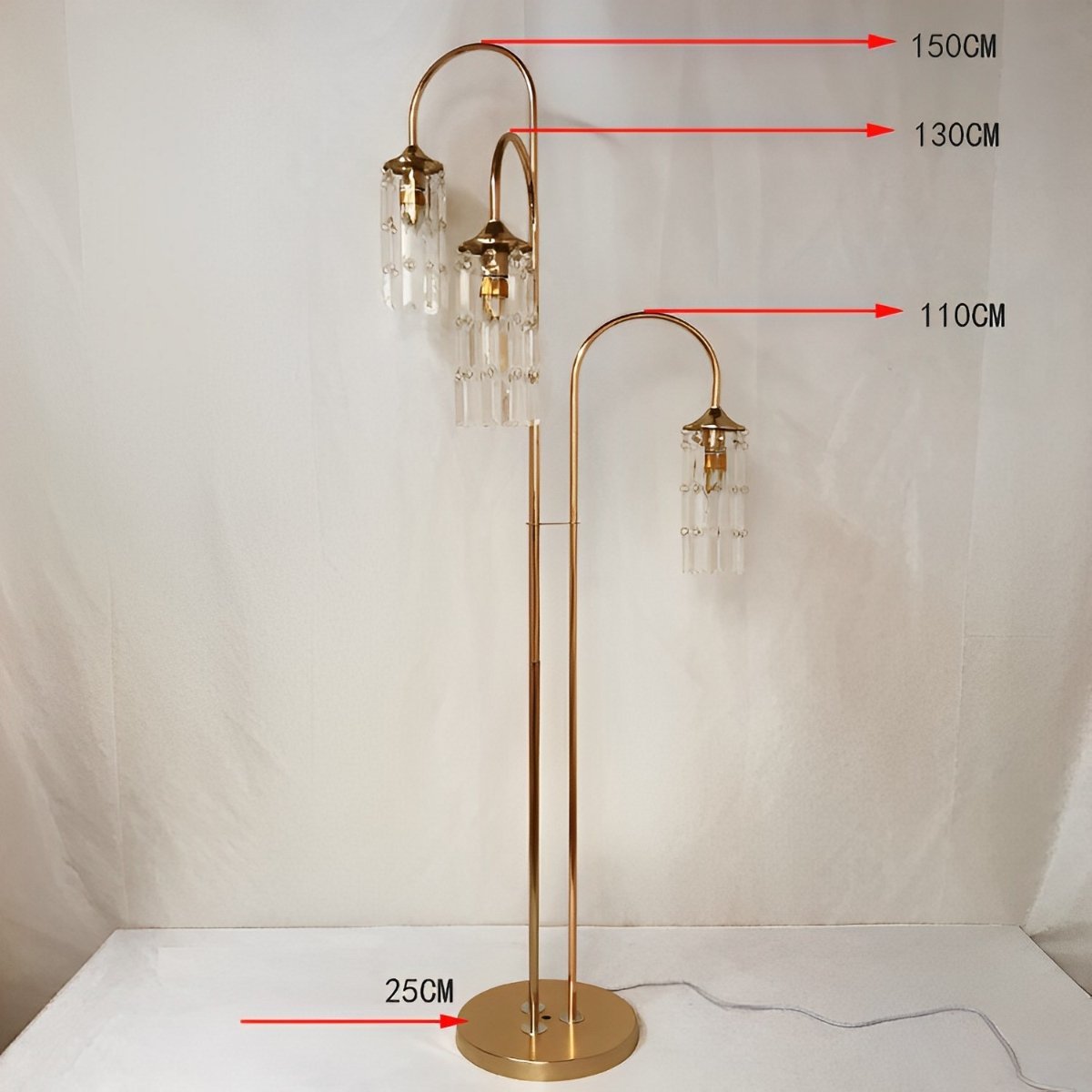 59.06'' Wedding Party Decoration Lights Floor Lamp