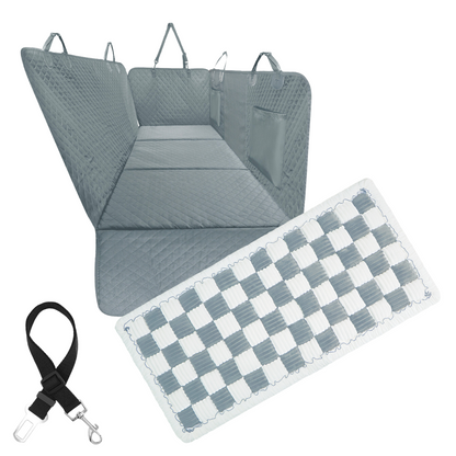 Car Seat Cover Hammock Waterproof Protector With Storage Pockets And Mesh Window For Cars And Trucks Fall 2025 Gift