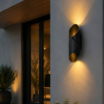 Modern Waterproof Outdoor LED Up and Down Light Wall Sconce