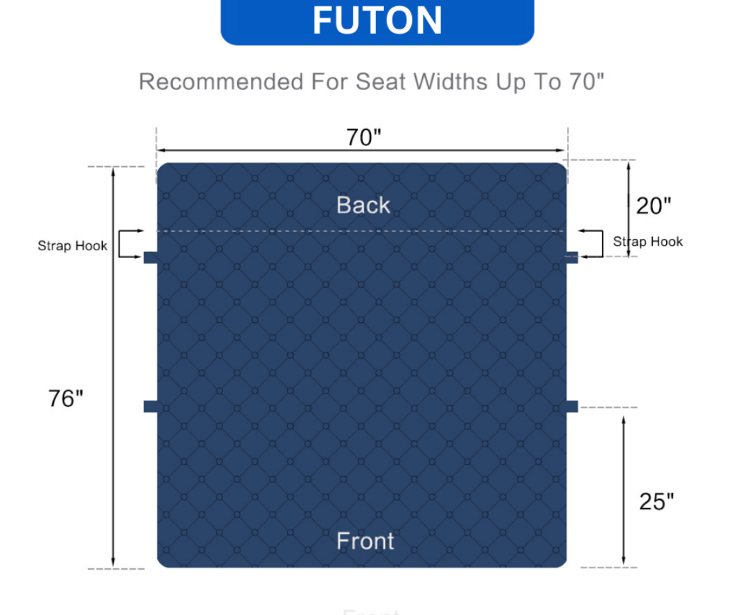 Couch Cover Furniture Protector With Side Pockets And Back Straps Reversible Colors Fall 2025 Pet Friendly