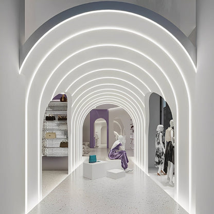 DIY Plug In Flexible LED Neon Strip Light Recessed Linear Lighting