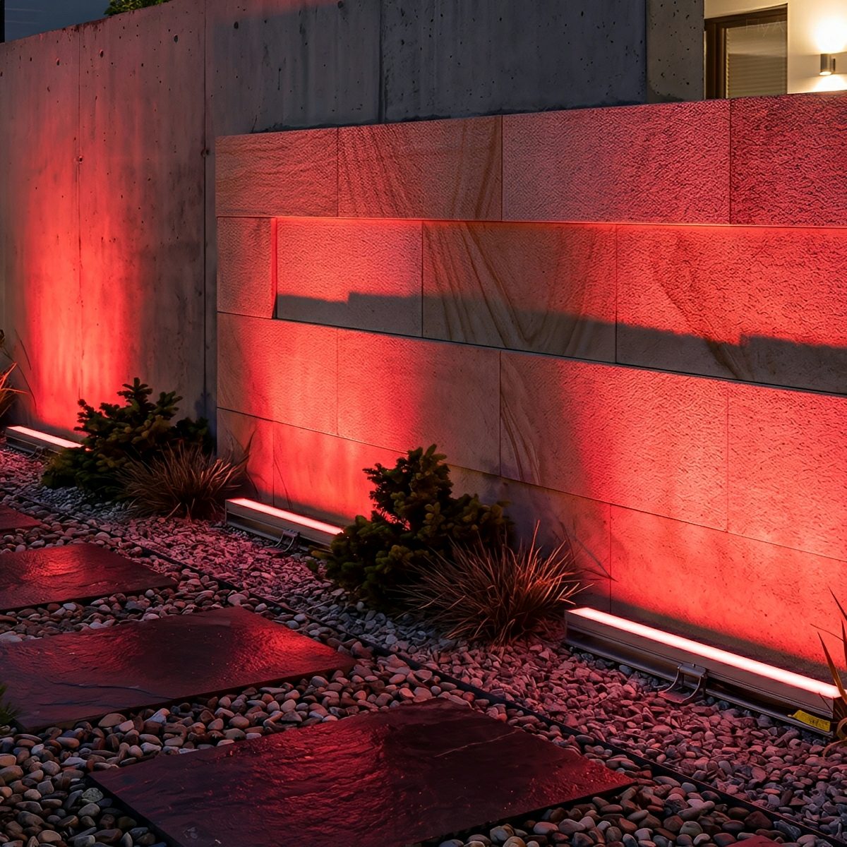 DC24V Low Voltage Waterproof Outdoor LED Wall Washer Lights 39.37''
