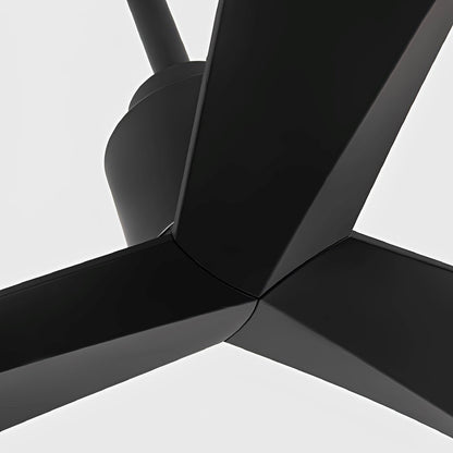 60" Contemporary Architecture Ceiling Fan with 3 Blades