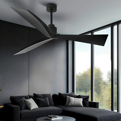 60" Contemporary Architecture Ceiling Fan with 3 Blades - Flare Shack