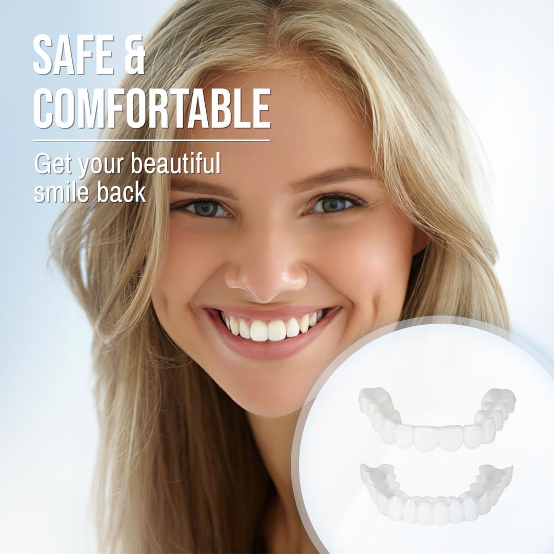 Smile Veneers Upper And Lower Instant Cover For All Day