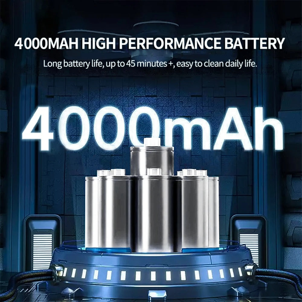 Cordless Car Vacuum Cleaner 95000Pa Portable 4000mAh