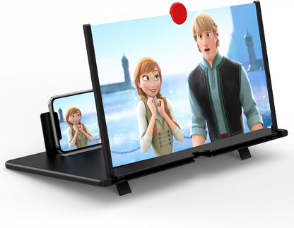 Phone Screen Magnifier 12 Inch Foldable Battery Free View Enhancer For Movies Videos And Gaming Back To School 2025