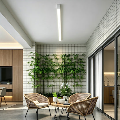 Minimalist Strip Dimming LED Modern Ceiling Light