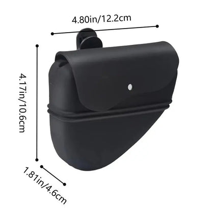 Silicone Dog Treat Pouch Training Bag with Waist Clip