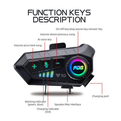 Bluetooth For Motorcycle Helmet