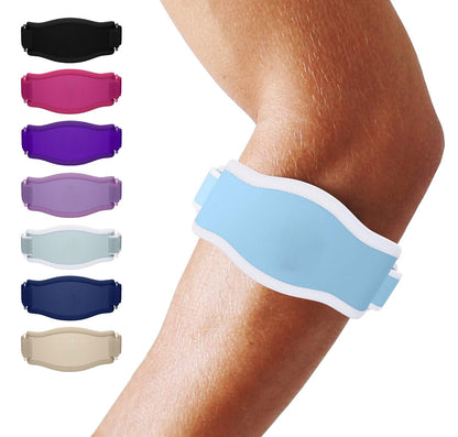 Tennis Elbow Brace Adjustable Elbow Support Breathable Sweat Wicking Compression for Tendonitis Fall 2025 Wellness