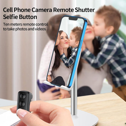 TikTok Ring Remote Control – Wearable Bluetooth Clicker for Scrolling and Play/Pause, 14-Hour Battery Life, Fall 2025