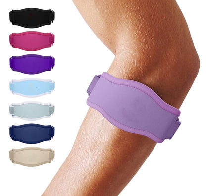 Tennis Elbow Brace Adjustable Elbow Support Breathable Sweat Wicking Compression for Tendonitis Fall 2025 Wellness