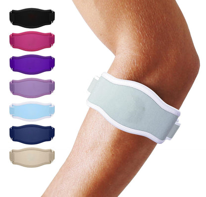 Tennis Elbow Brace Adjustable Elbow Support Breathable Sweat Wicking Compression for Tendonitis Fall 2025 Wellness