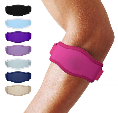 Tennis Elbow Brace Adjustable Elbow Support Breathable Sweat Wicking Compression for Tendonitis Fall 2025 Wellness