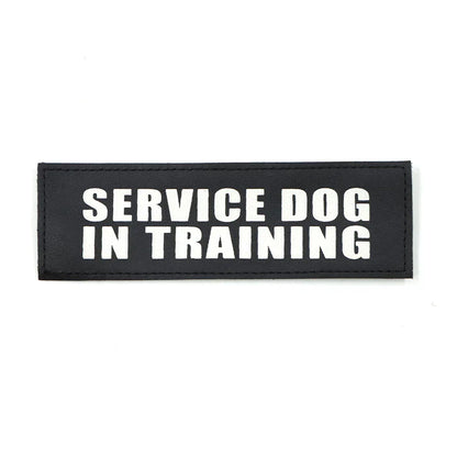 Service Dog Patch Black Harness Label Hook And Loop Fasteners Fall 2025 Easy On Off For Quick Identification