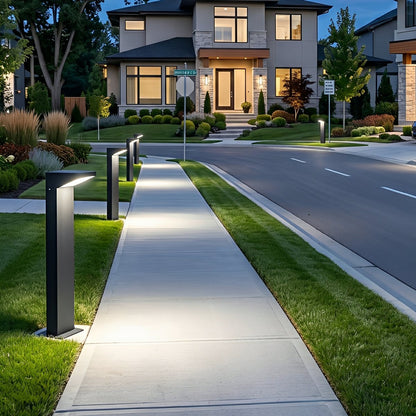 Waterproof Solar Side Standing LED Outdoor Post Lights Pathway Lights