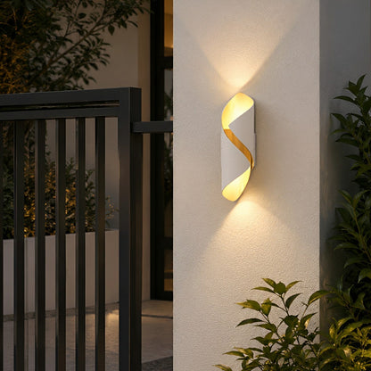 Modern Waterproof Outdoor LED Up and Down Light Wall Sconce
