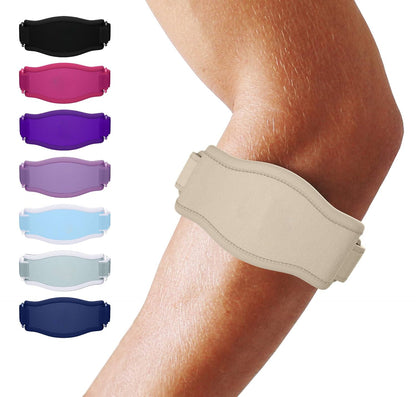 Tennis Elbow Brace Adjustable Elbow Support Breathable Sweat Wicking Compression for Tendonitis Fall 2025 Wellness