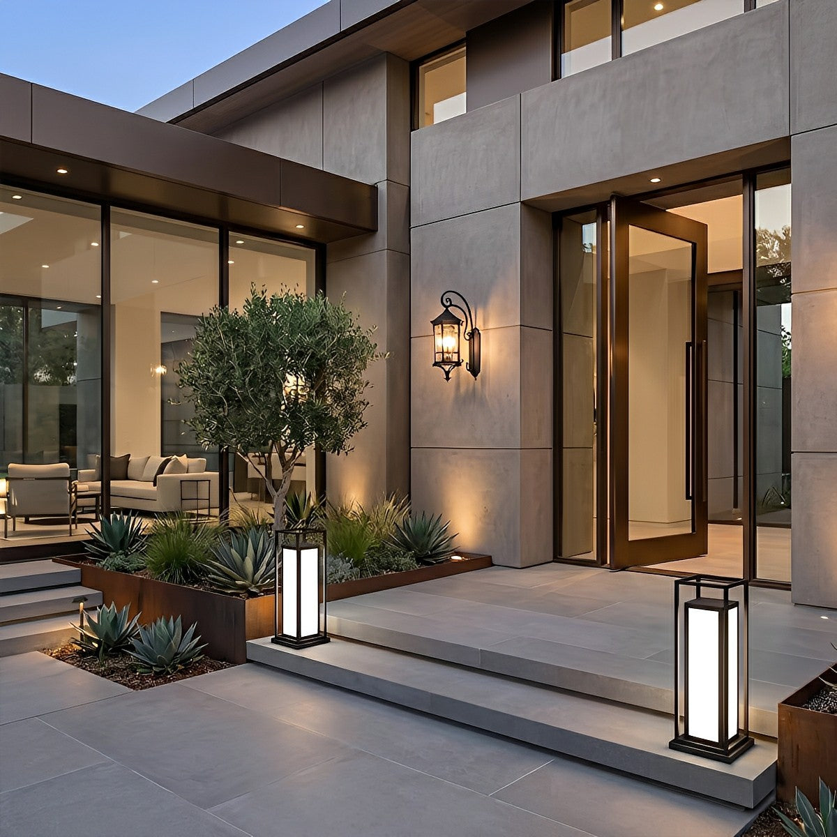 Waterproof Outdoor Post Lights LED Garden Lights Deck Light