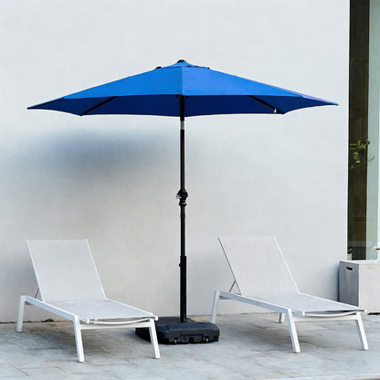 9 Ft Waterproof UV Protection Outdoor Patio Umbrella