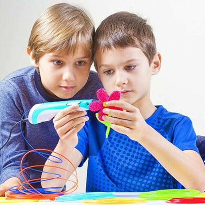 3D Printing Pen For Kids Creative Art Tool Safe No Heat Design Non Toxic Filament Back To School 2025 Gift