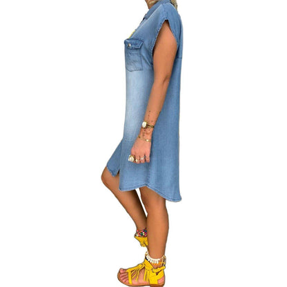 Denim Straight Dress