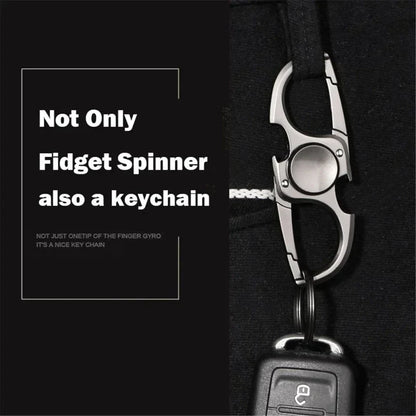 Finger Spinner Fidget Toy Keychain Bottle Opener for Stress Relief