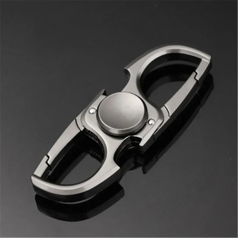 Finger Spinner Fidget Toy Keychain Bottle Opener for Stress Relief