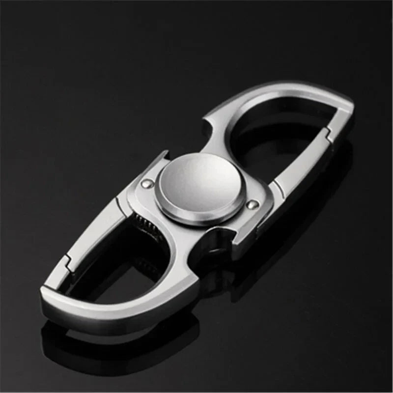Finger Spinner Fidget Toy Keychain Bottle Opener for Stress Relief