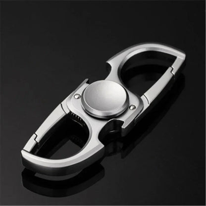 Finger Spinner Fidget Toy Keychain Bottle Opener for Stress Relief