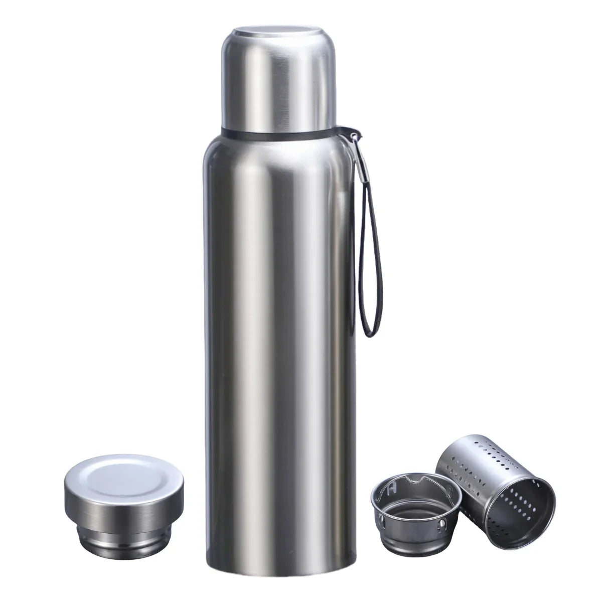 Stainless Steel Water Bottle – Vacuum Insulated Sports Bottle, Summer Travel 2026 Keeps Drinks Hot Or Cold