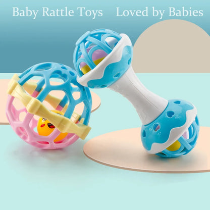 Baby Rattle Sensory Toy For Fine Motor Development