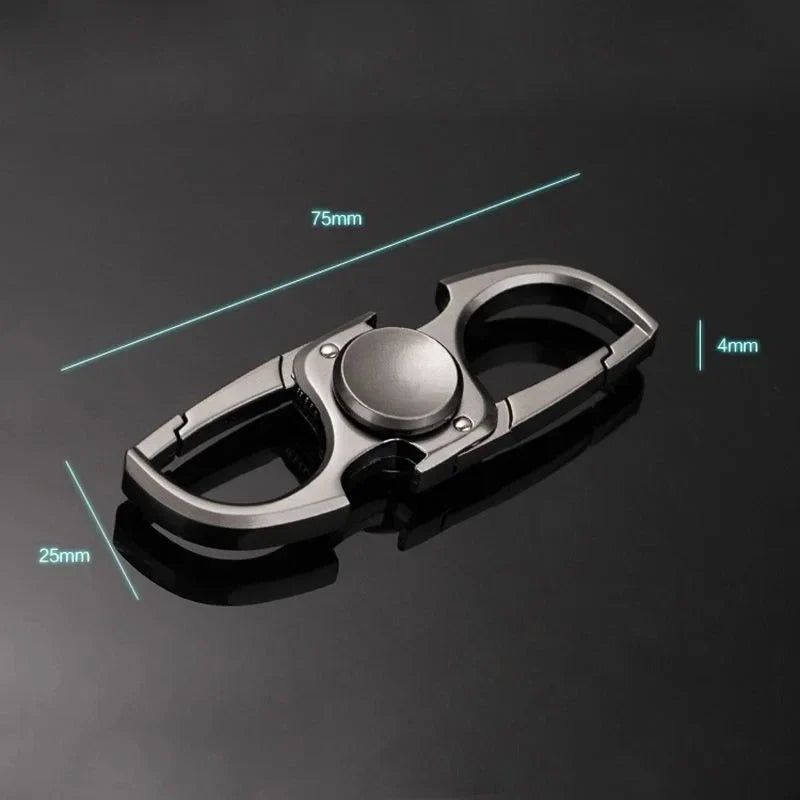 Finger Spinner Fidget Toy Keychain Bottle Opener for Stress Relief