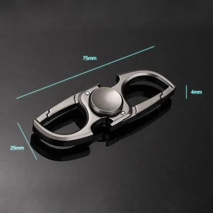 Finger Spinner Fidget Toy Keychain Bottle Opener for Stress Relief