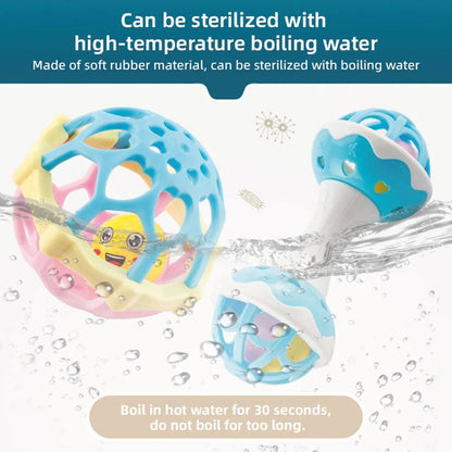 Baby Rattle Sensory Toy For Fine Motor Development