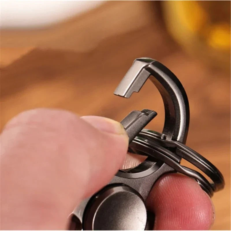 Finger Spinner Fidget Toy Keychain Bottle Opener for Stress Relief