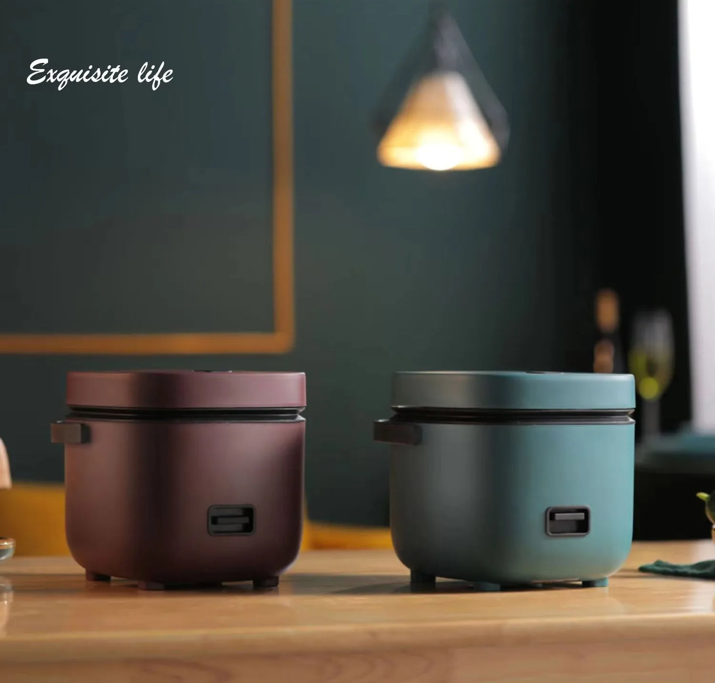 Rice Cooker 1.2L Mini Automatic Electric Rice Cooker Small Capacity 1-2 Servings Back To School 2025 Nonstick