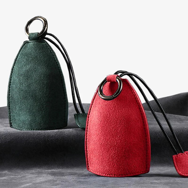 Car Key Chain Cover Soft Touch Velvet Sleek Key Holder Grip