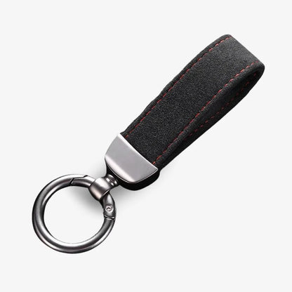 Car Key Chain Alcantara Strap Luxury Keyring Everyday Carry