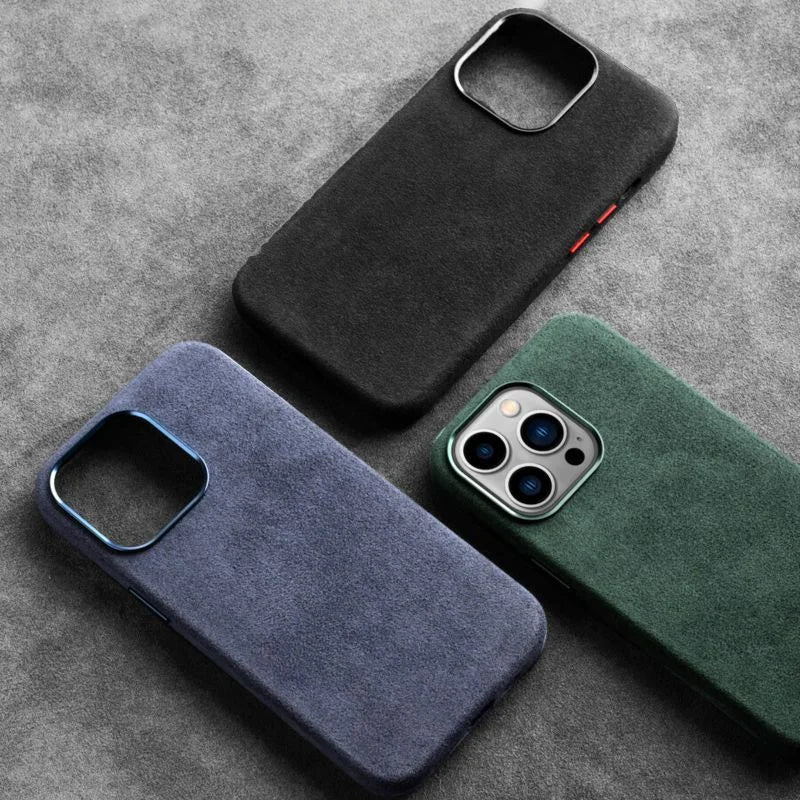 iPhone Case Alcantara Luxury Cover Fall 2025 Protection