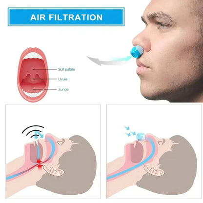 Micro CPAP Travel Machine Hoseless Anti Snoring Device
