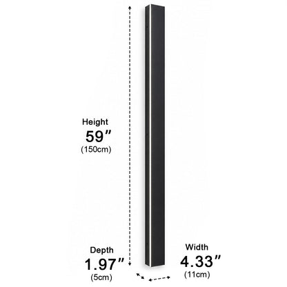Waterproof Modern LED Long Strip Outdoor Wall Porch Lights