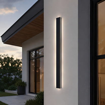 Waterproof Modern LED Long Strip Outdoor Wall Porch Lights
