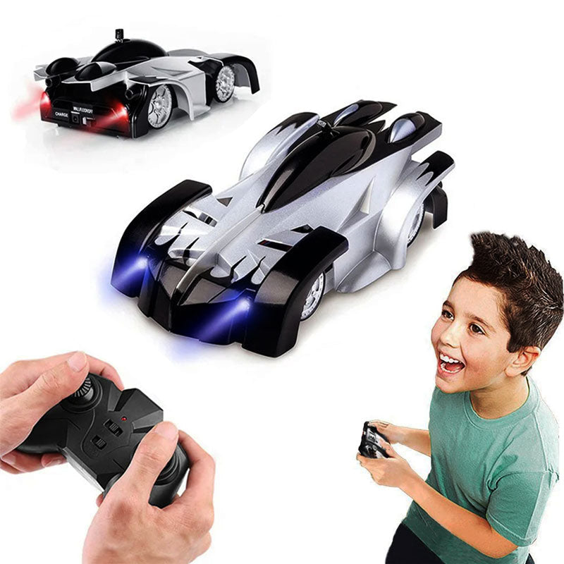 RC Wall Car Remote Control Stunt Vehicle Indoor Play