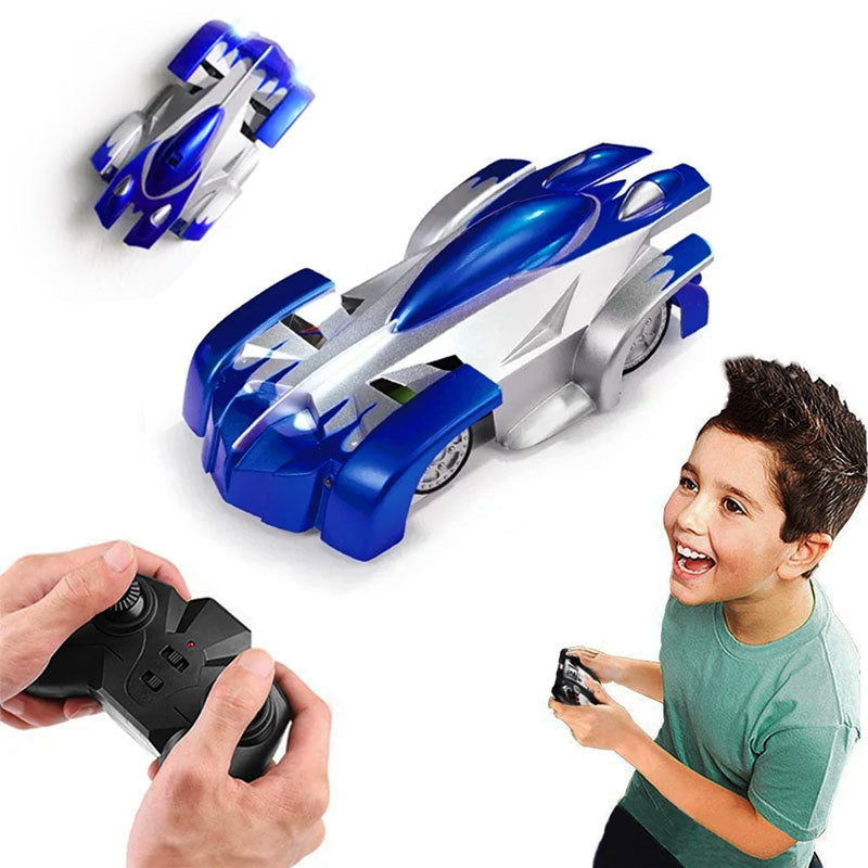 RC Wall Car Remote Control Stunt Vehicle Indoor Play