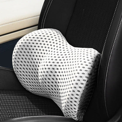 Lumbar Support Cushion – Ergonomic Back Pain Relief For Desk And Car, Breathable Mesh Cover, Fall 2025 Comfort