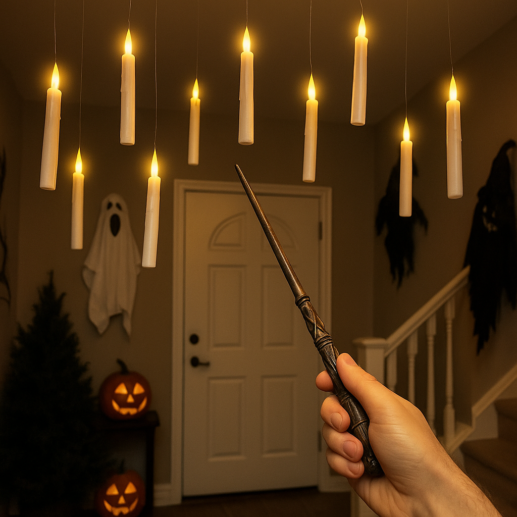 Flare Shack Floating Candles – Turn Any Room into an Enchanted Hall with Flameless LED Lights